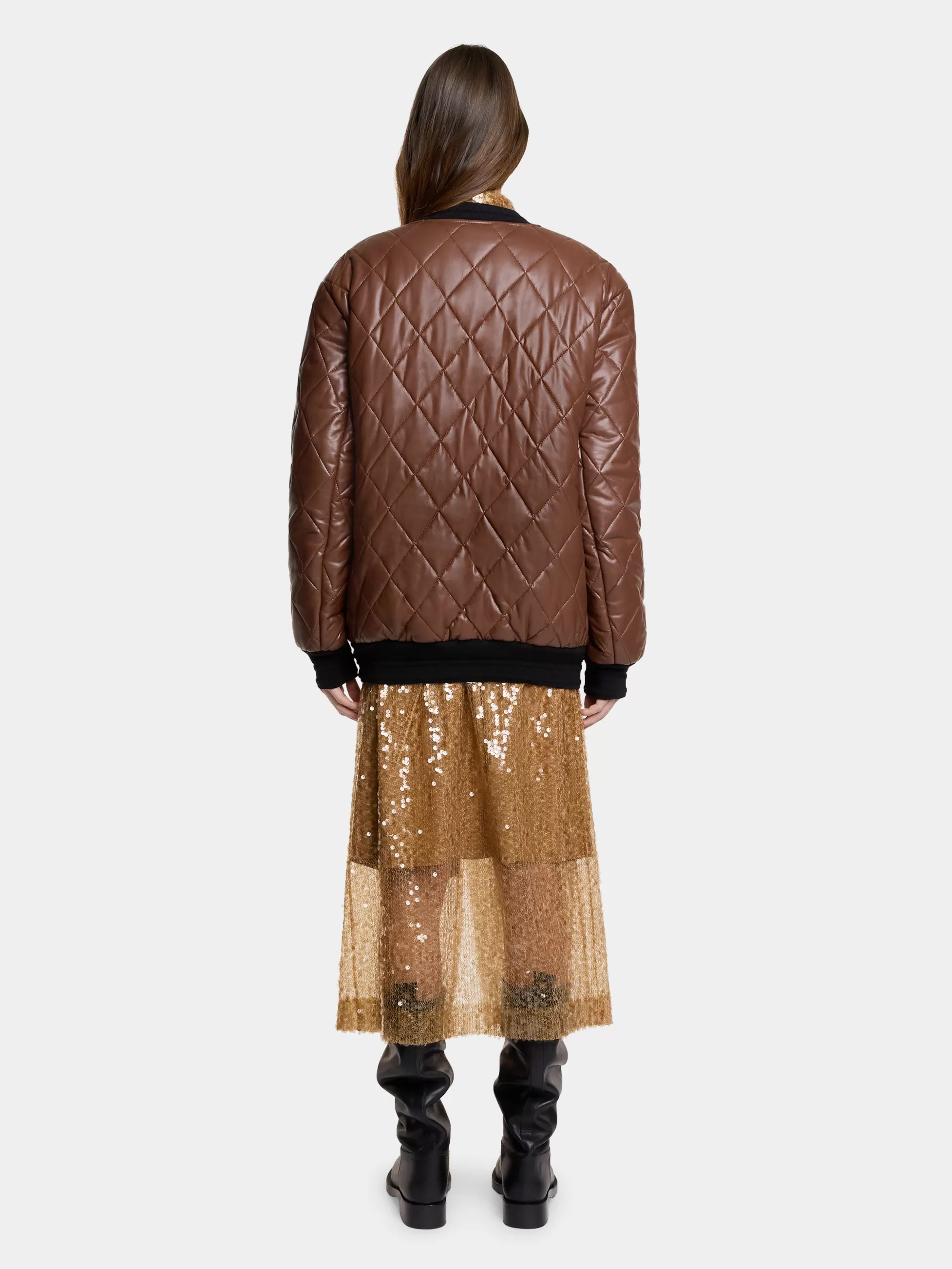 blouson_long_matelasse_4-1.webp Rabanne Vestes^BLOUSON LONG MATELASSE