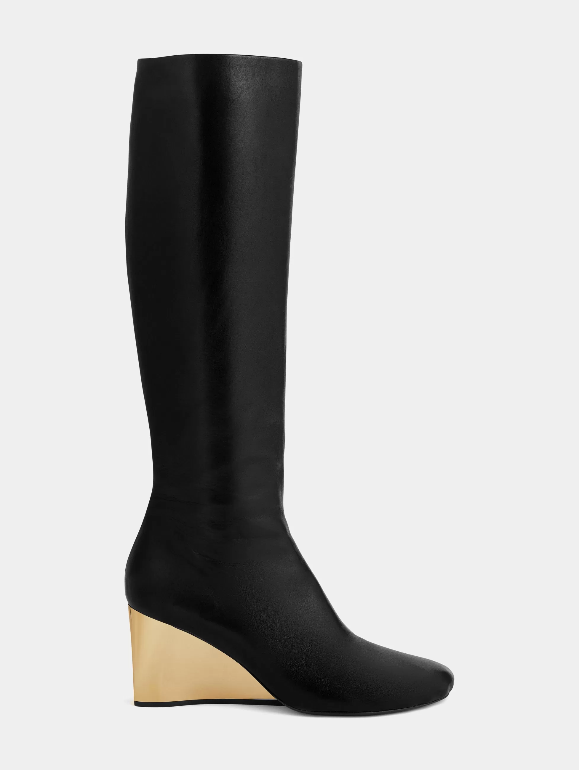 Rabanne Sélection De Soirée | Chaussures^Bottes hautes à talon or