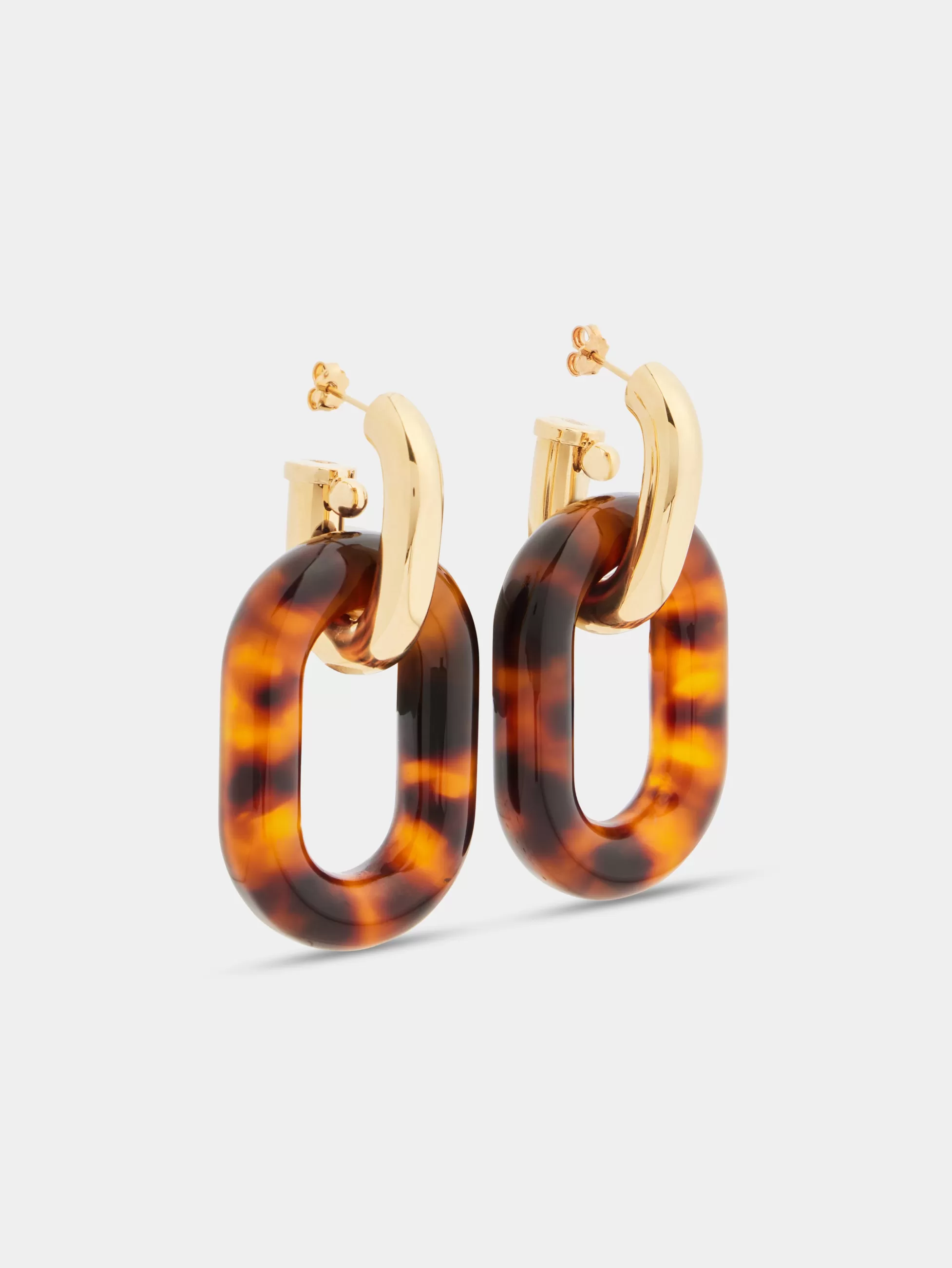 boucles_doreille_xl_link_oversize_tartaruga_3-1.webp Rabanne Petits Cadeaux | Boucles D'Oreilles^BOUCLES D'OREILLE XL LINK OVERSIZE TARTARUGA