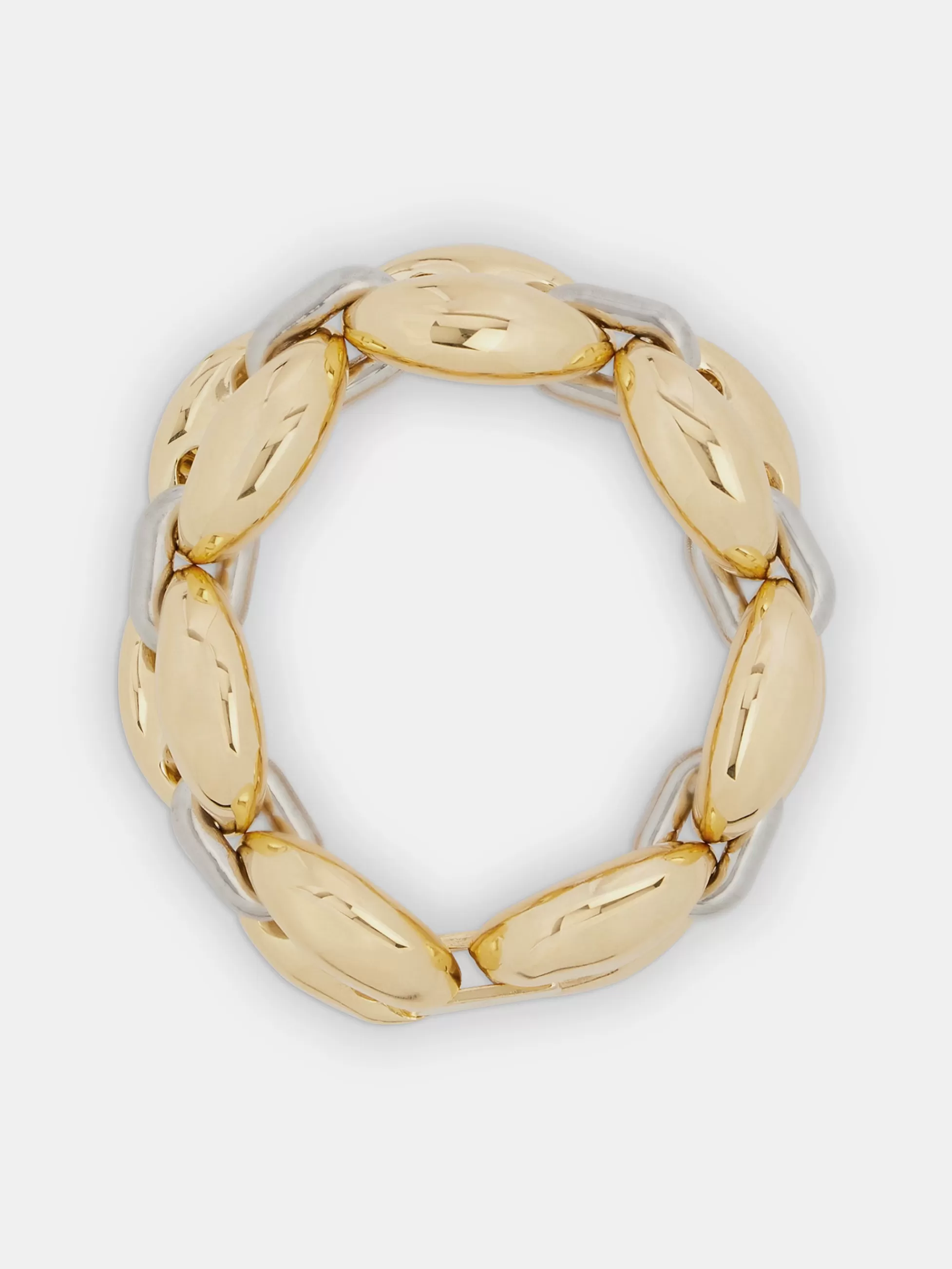 Rabanne Bracelets^Bracelet bicolore Eight chunky