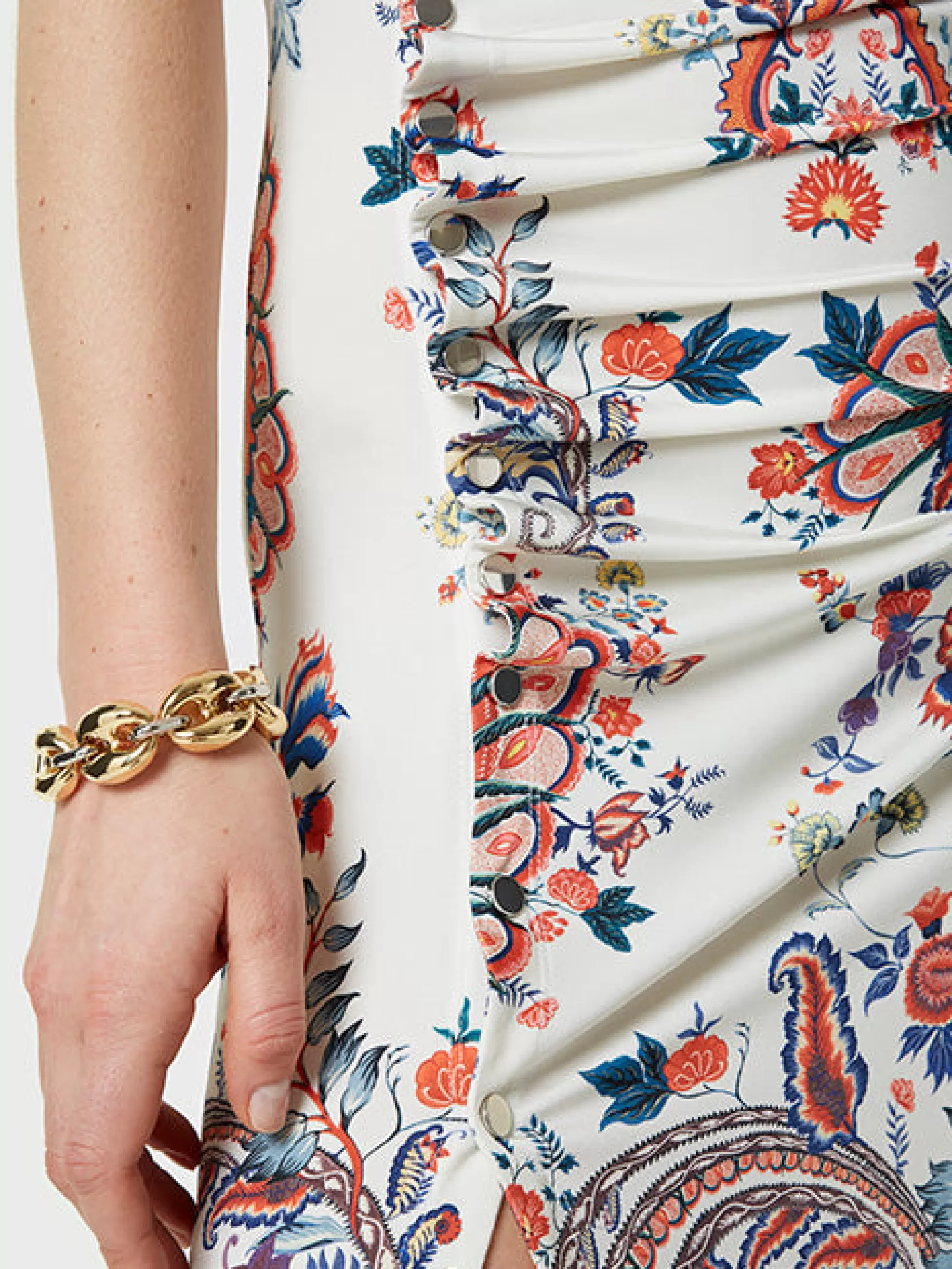 bracelet_bicolore_eight_chunky_3-1.webp Rabanne Bracelets^Bracelet bicolore Eight chunky