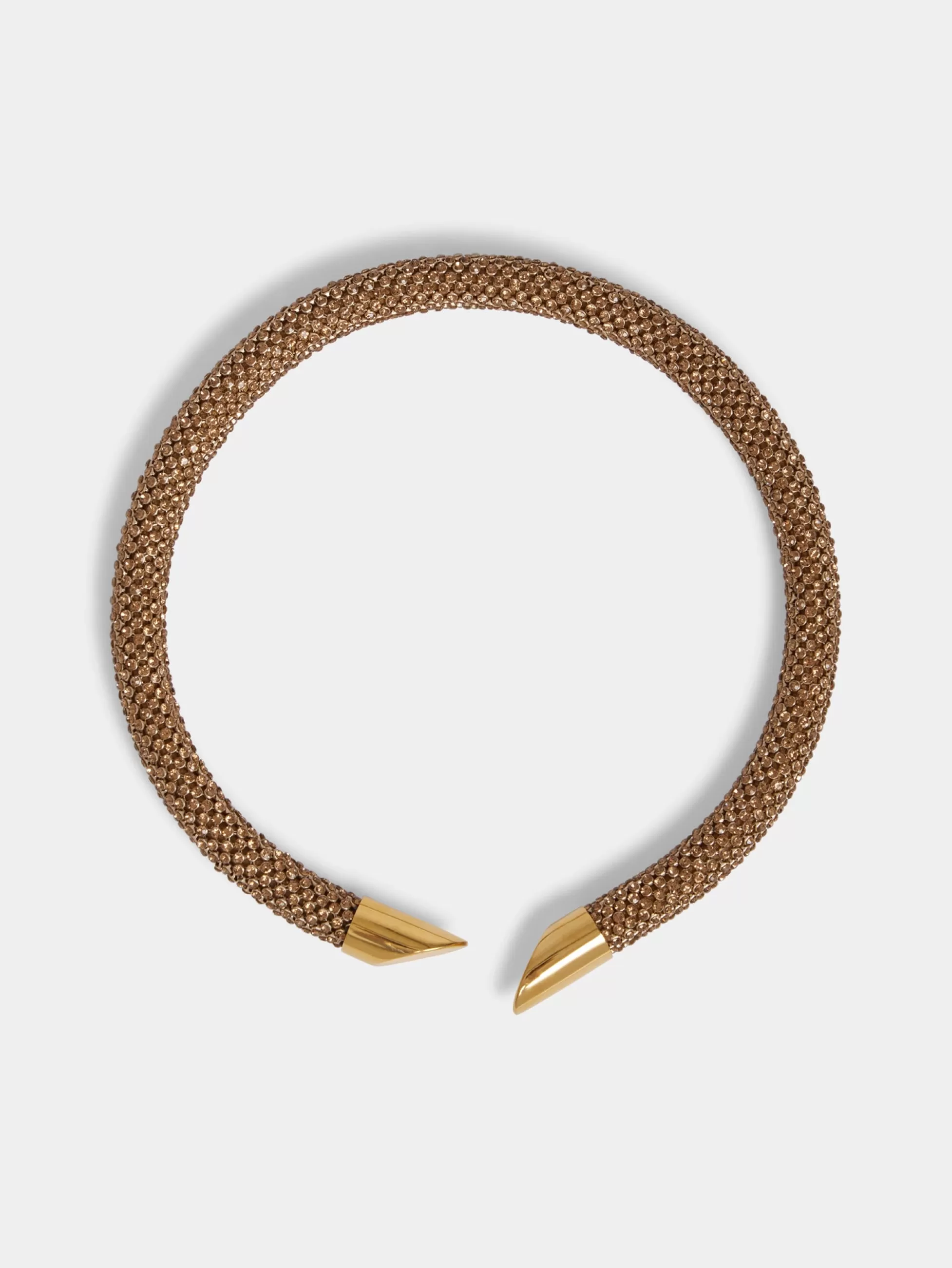 Rabanne Colliers^Collier en pixel tube doré