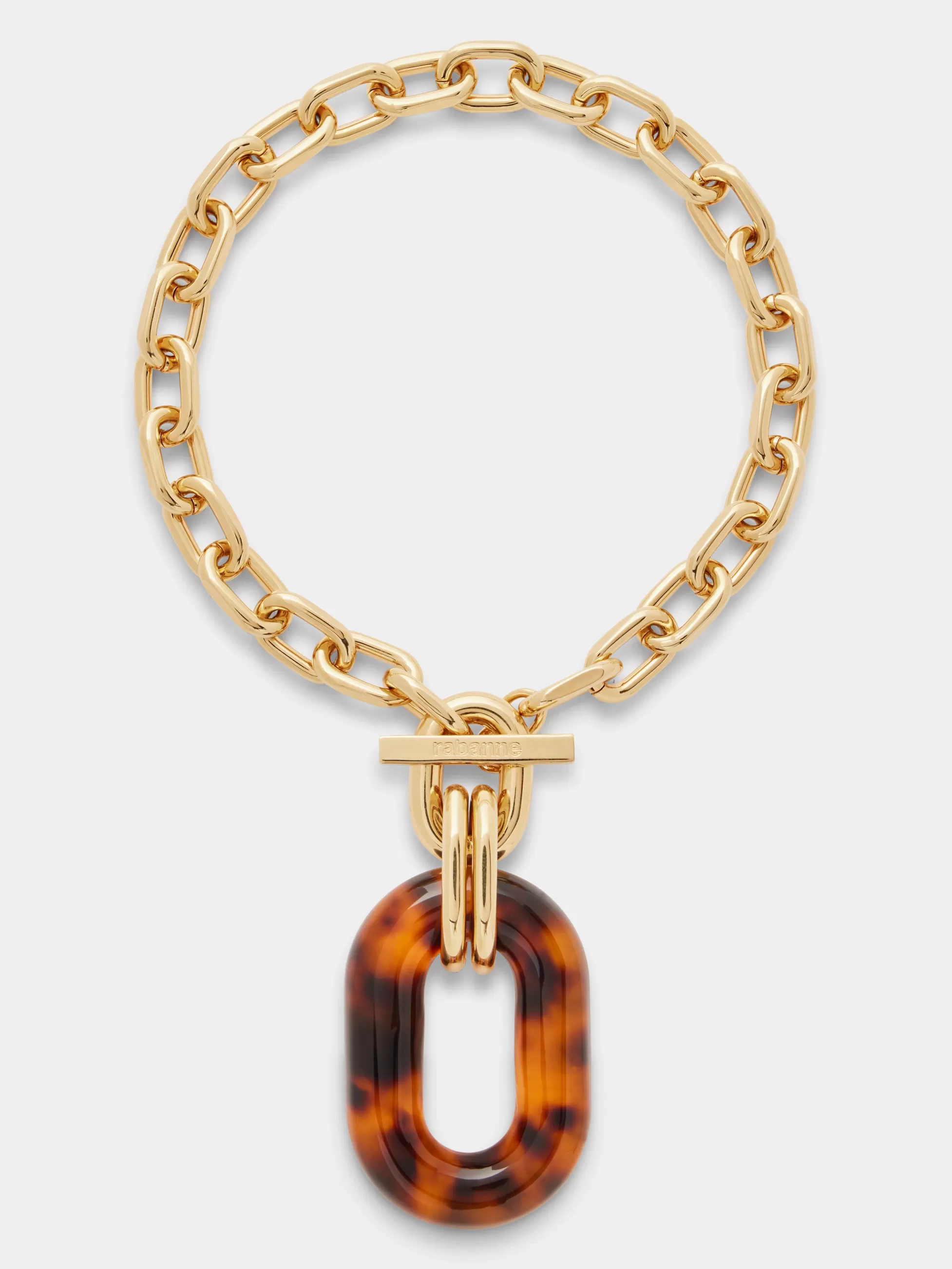 Rabanne Colliers^COLLIER XL LINK TARTARUGA