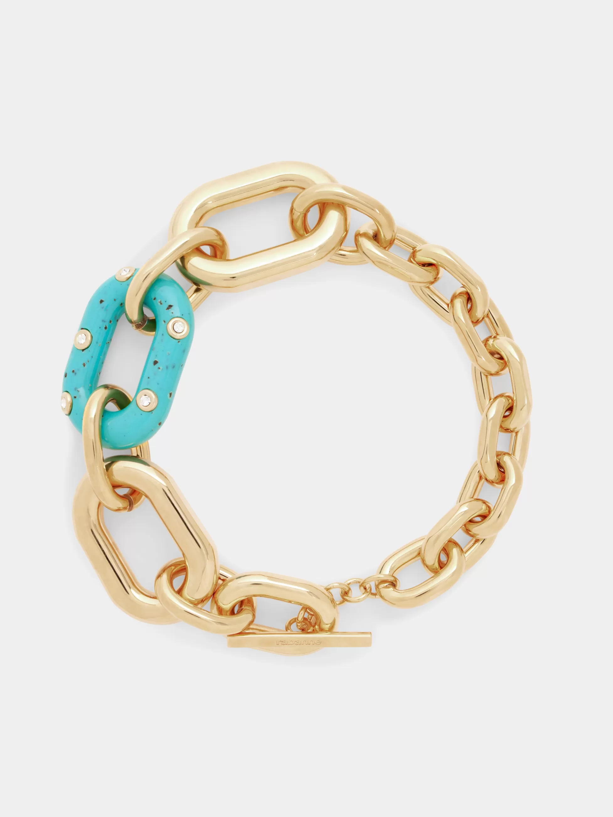 Rabanne Colliers^COLLIER XL LINK OVERSIZE PALM SPRINGS