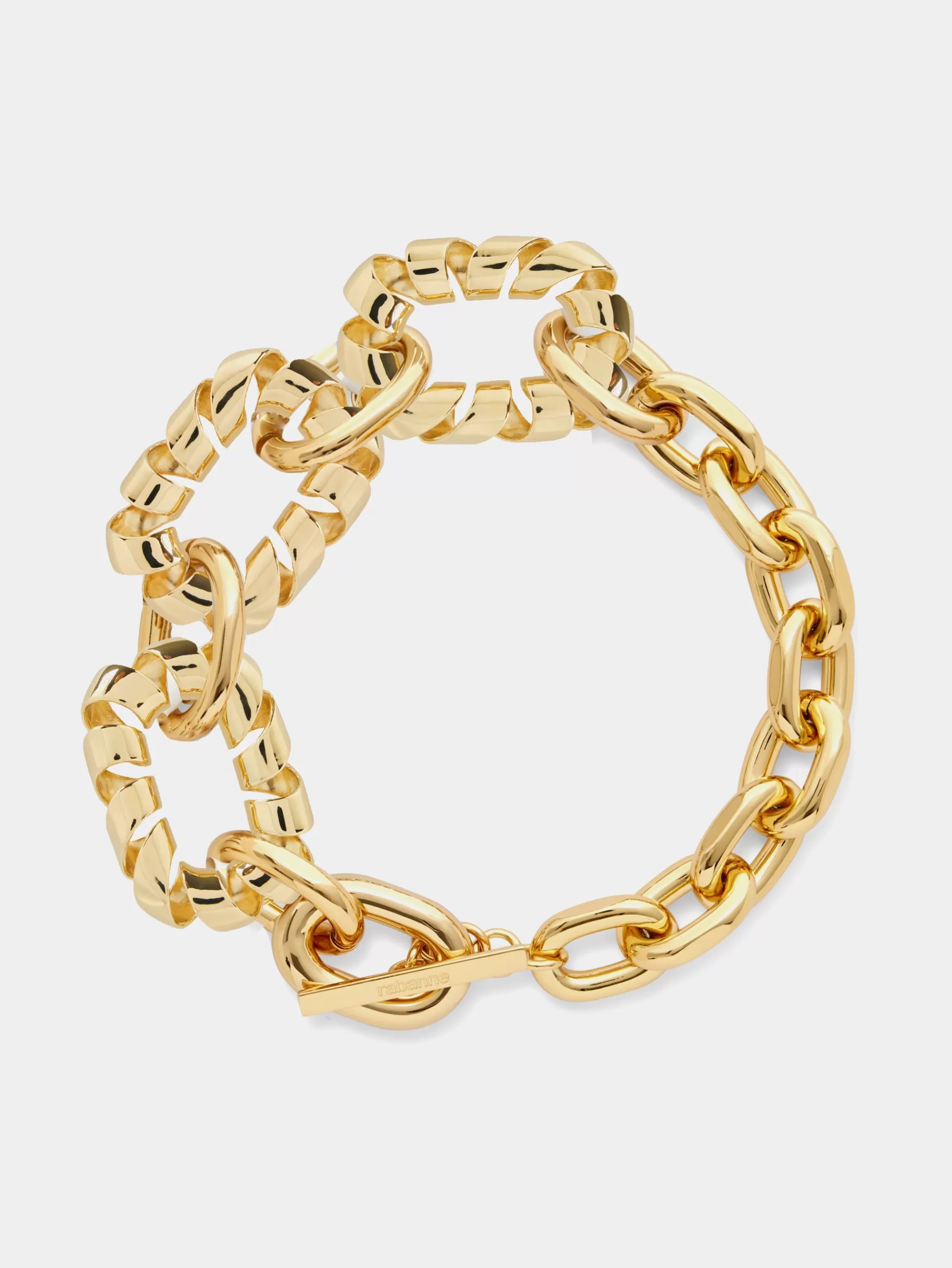 collier_xl_link_twist_oversize_2-1.webp Rabanne Colliers^Collier XL link twist oversize