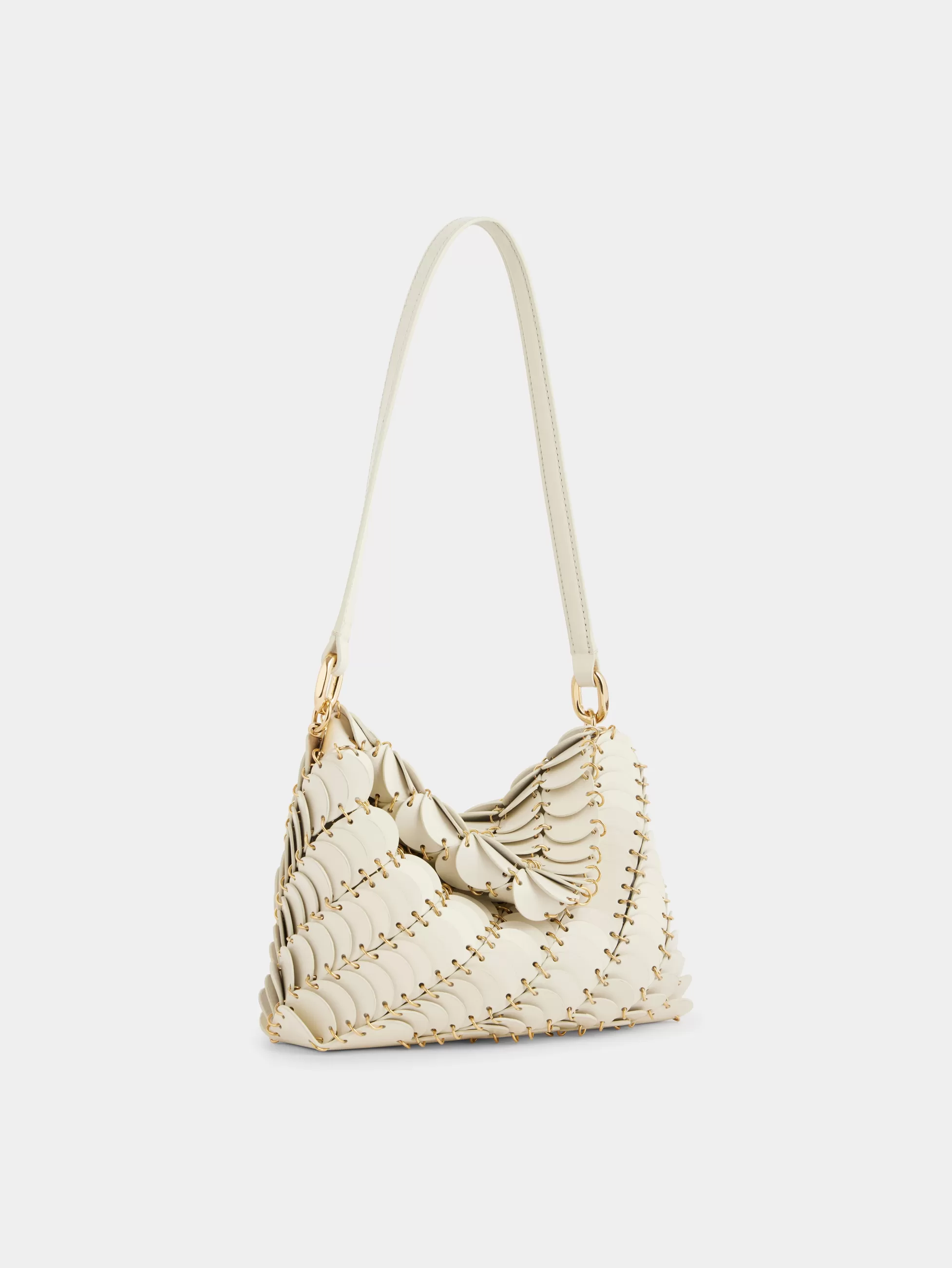 Rabanne Les Sacs Paco En Cuir | Sacs Porté Épaule^CREAM PACO SHOULDER CLUTCH IN CALFSKIN LEATHER