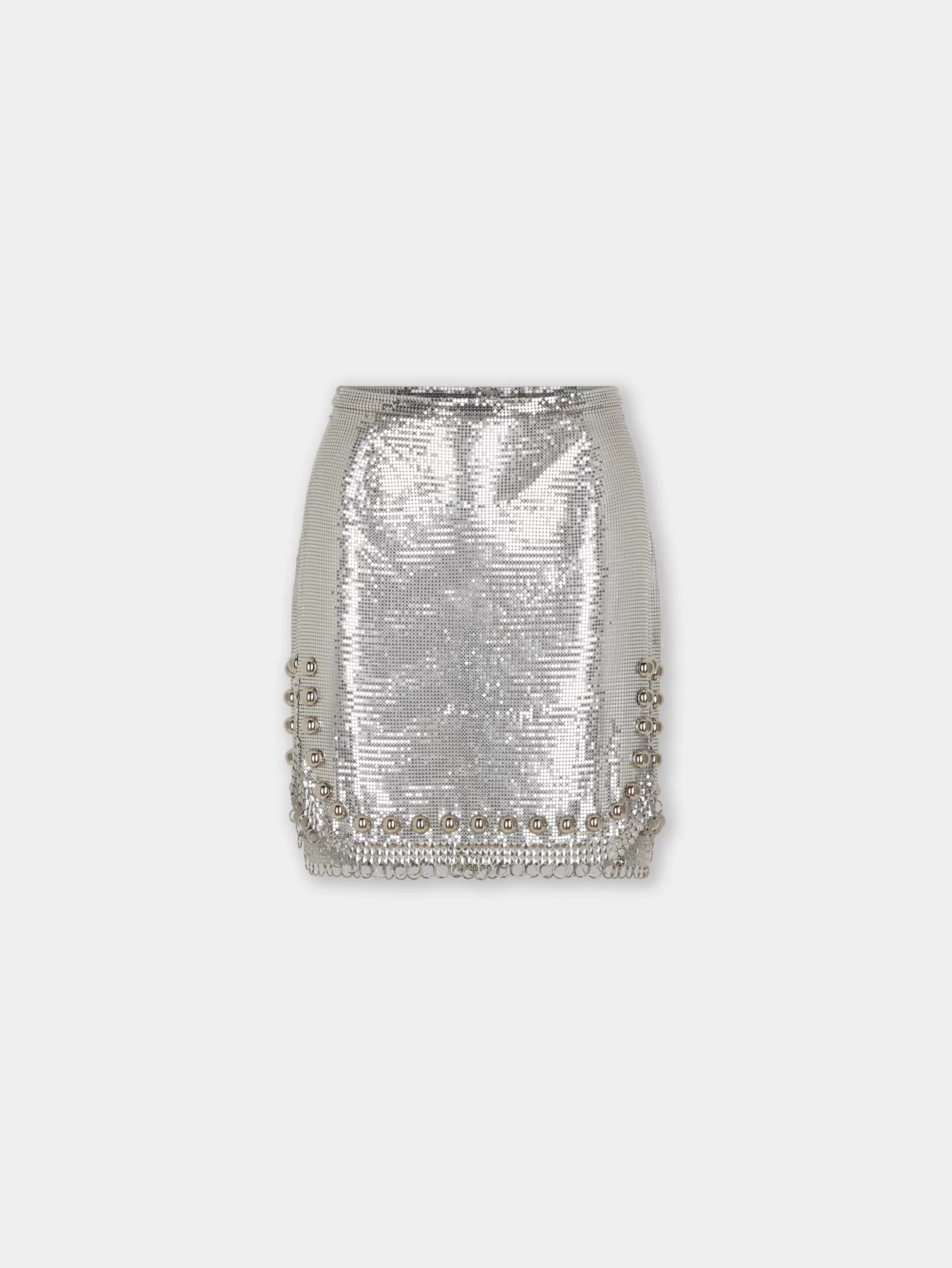 Rabanne Jupes^JUPE COURTE EN MESH