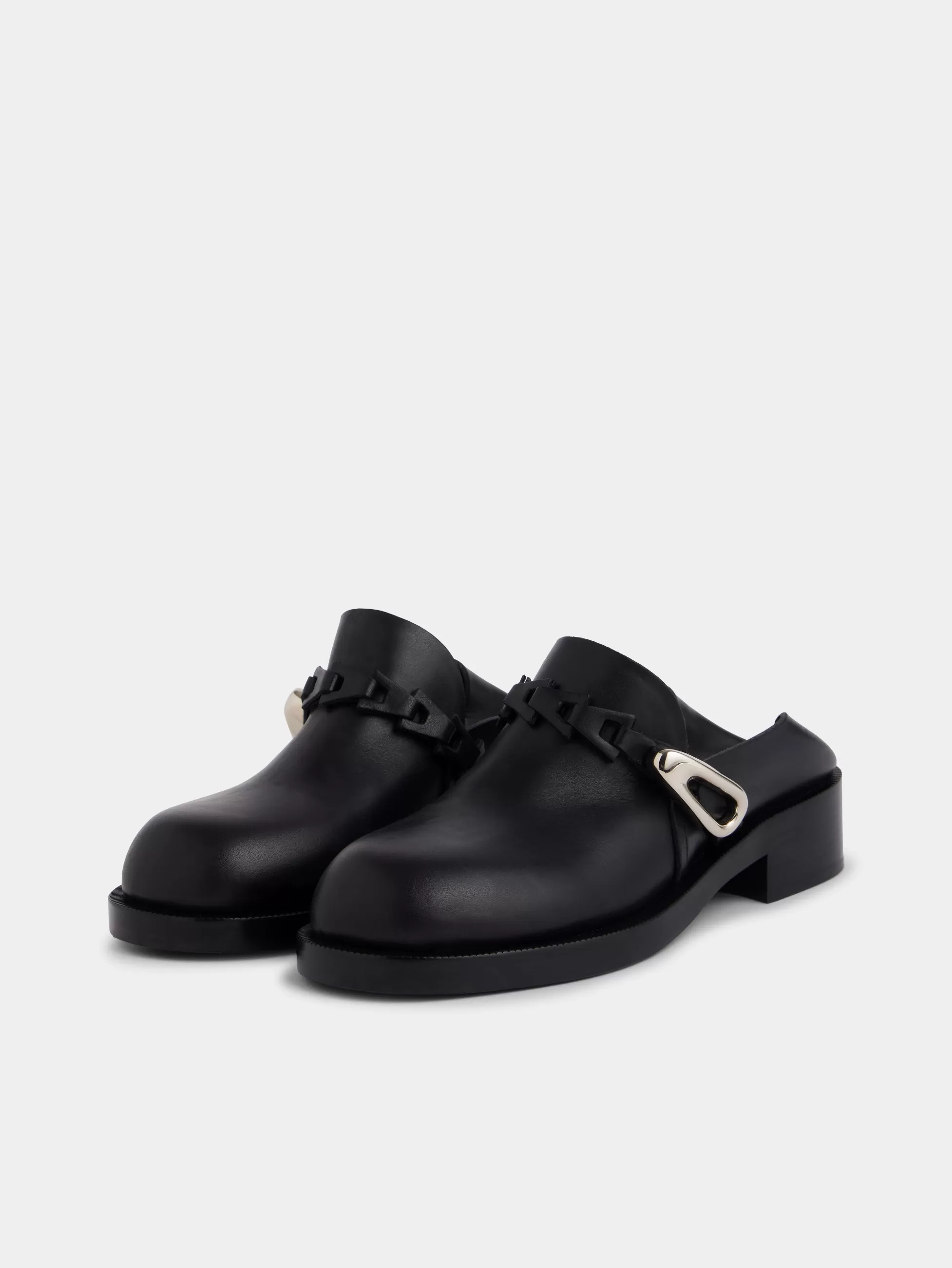 mules_en_cuir_lisse_2-1.webp Rabanne Sélection De Soirée | Chaussures^MULES EN CUIR LISSE