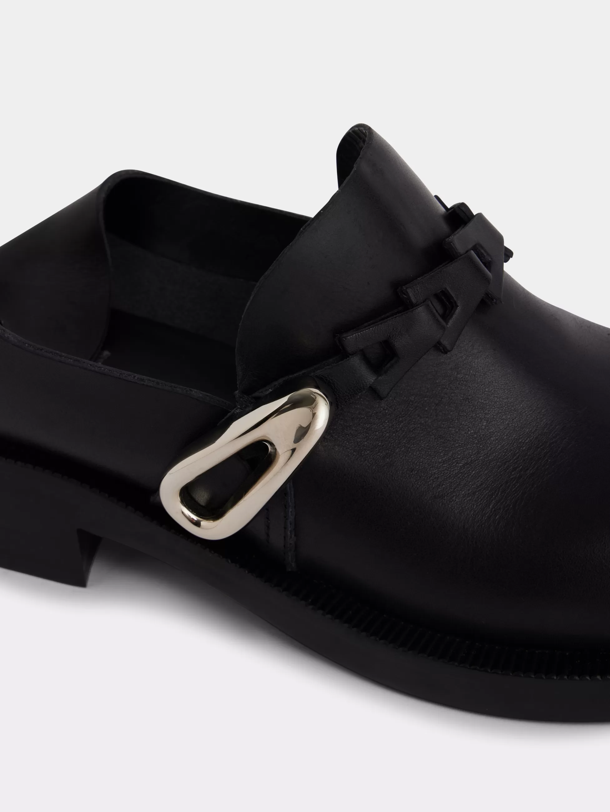 mules_en_cuir_lisse_4-1.webp Rabanne Sélection De Soirée | Chaussures^MULES EN CUIR LISSE