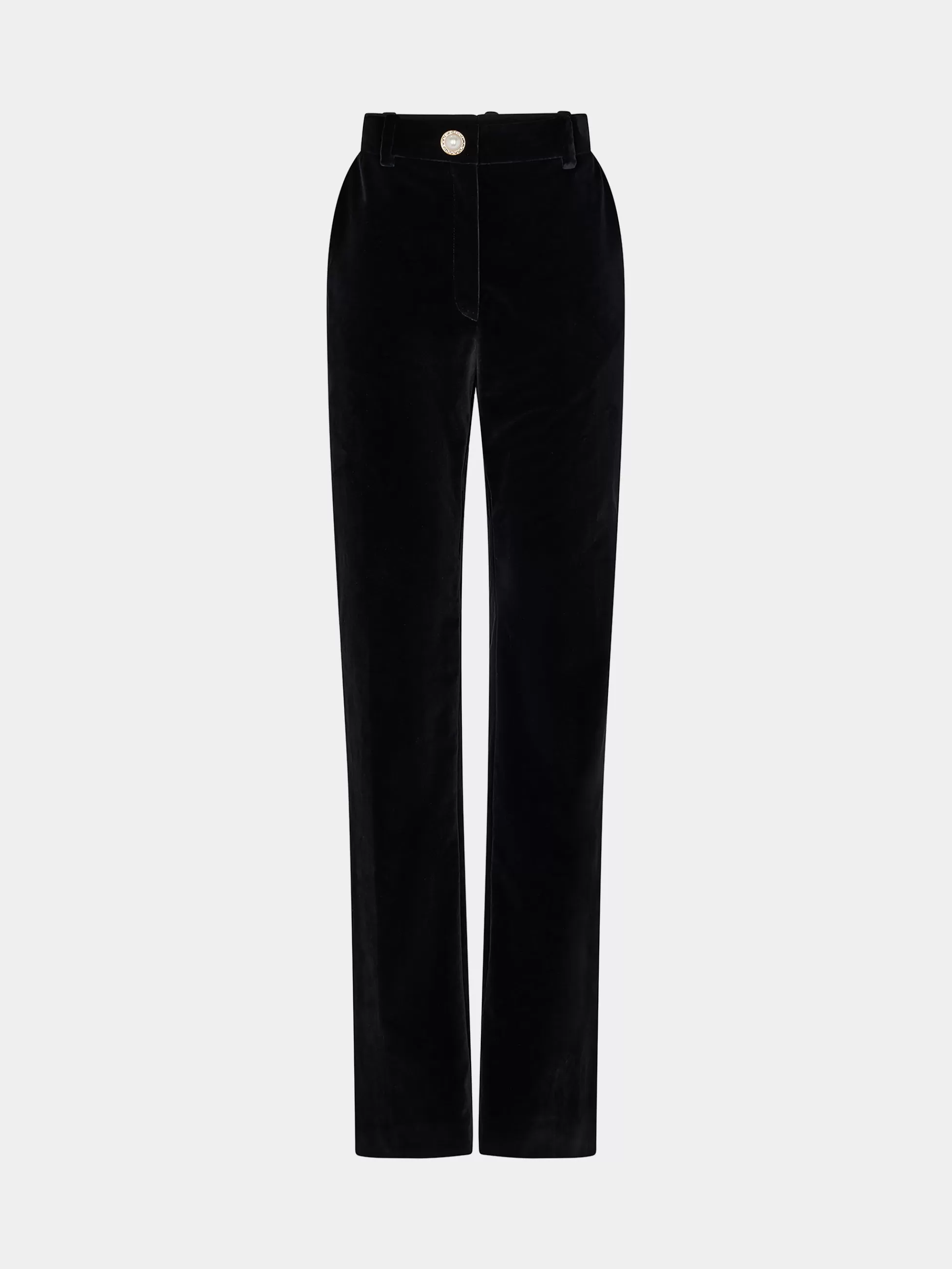 Rabanne Sélection De Soirée | Pantalons^Pantalon en velours à détail cristal