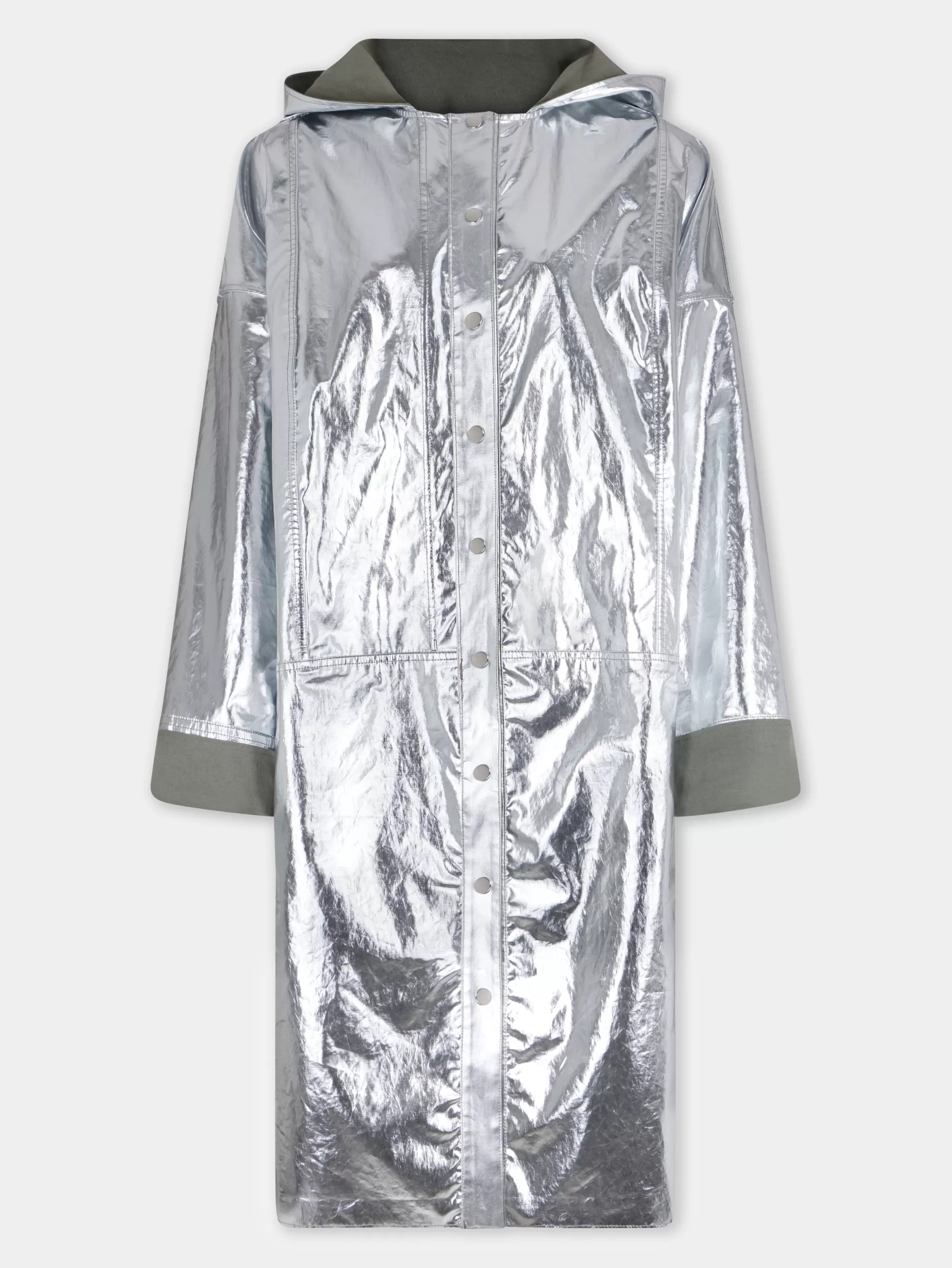 Rabanne Vestes^PARKA REVERSIBLE EN TOILE DE COTON
