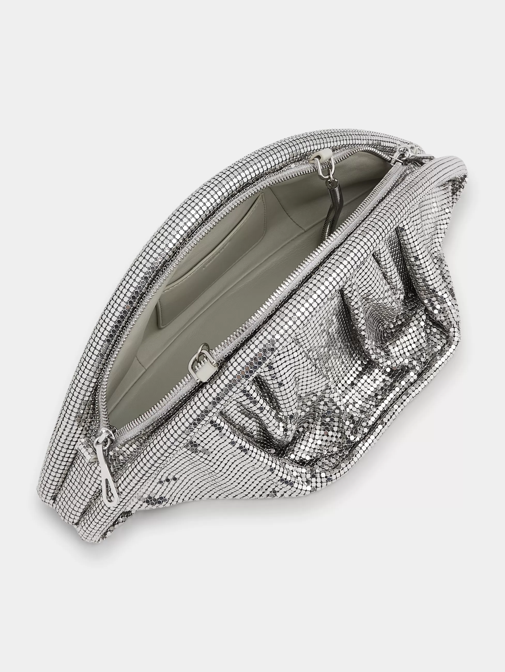 pochette_du_soir_argent_en_mesh_4-1.webp Rabanne Sélection De Soirée^POCHETTE DU SOIR ARGENT EN MESH