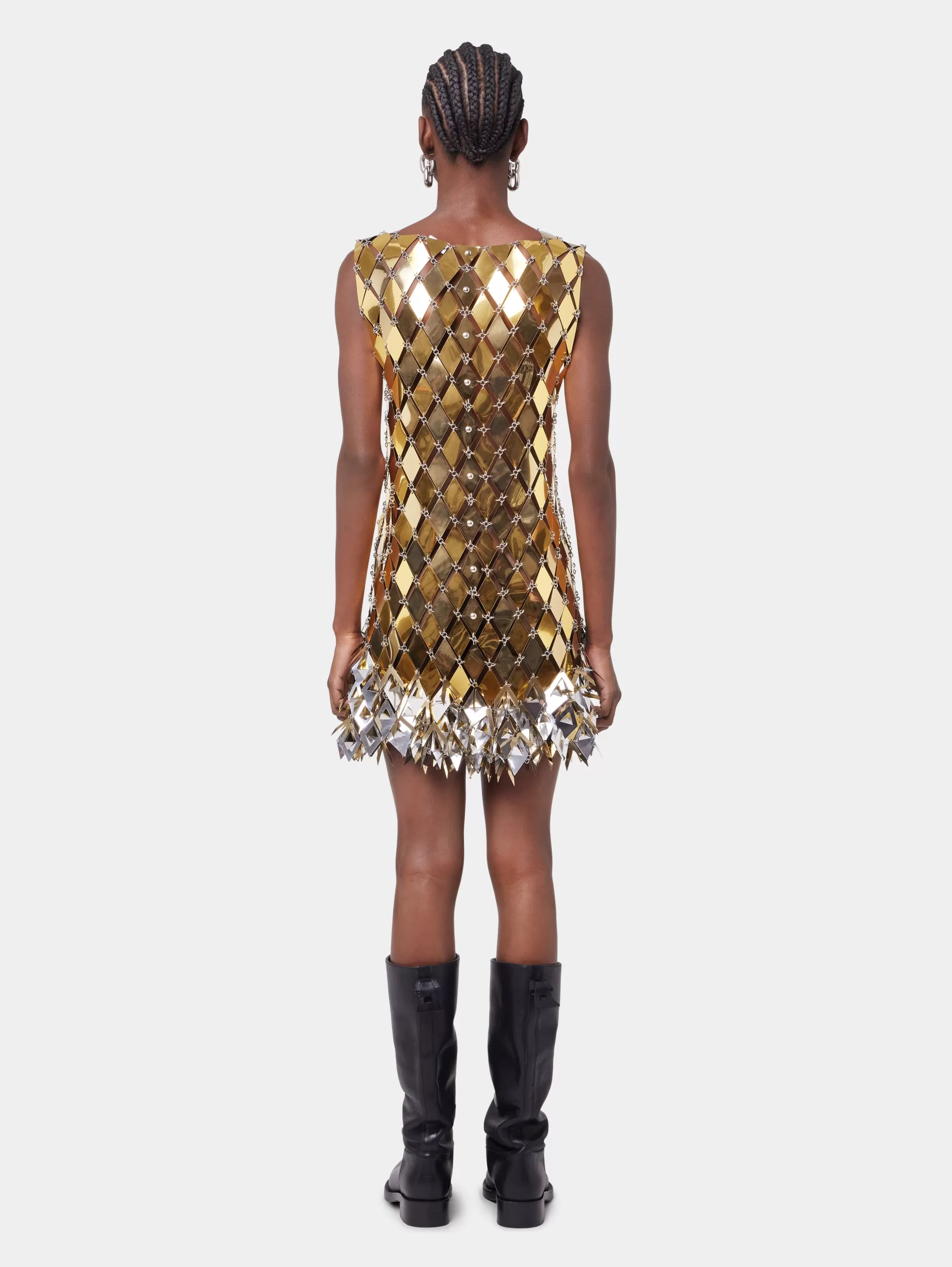 robe_courte_en_assemblage_3-1.webp Rabanne Sélection De Soirée | Robes^ROBE COURTE EN ASSEMBLAGE