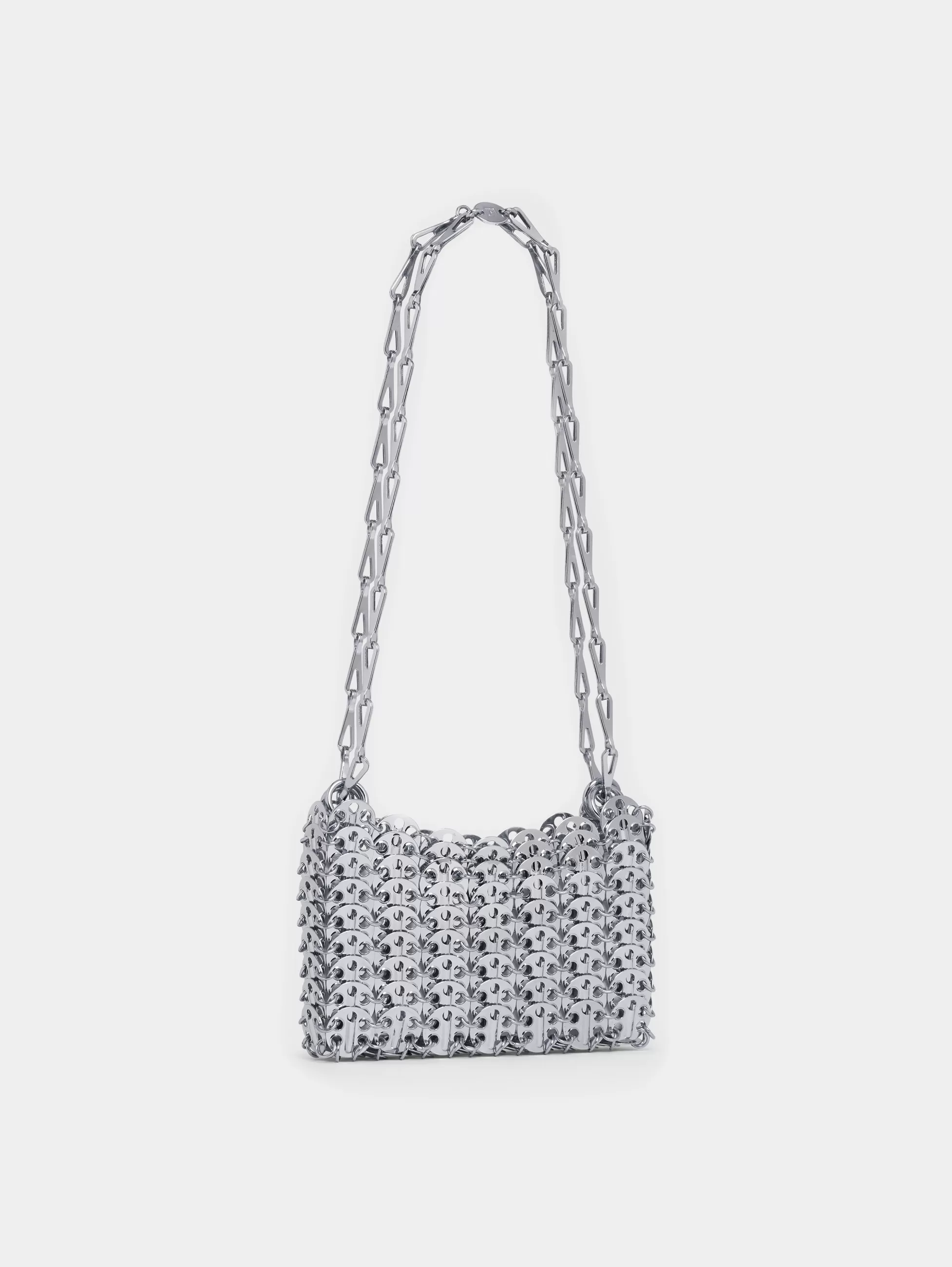 sac__nano_argent_4-1.webp Rabanne Sélection De Soirée | Petits Cadeaux^Sac 1969 Nano Argent