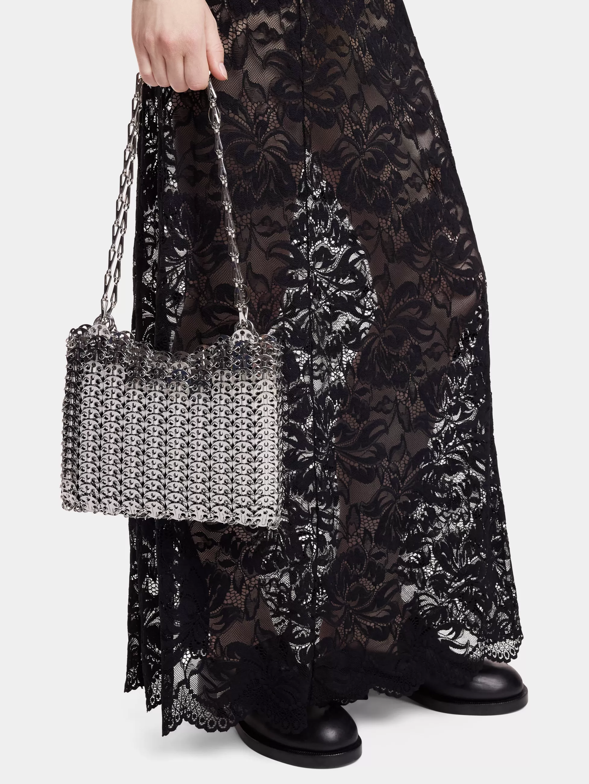 sac_iconique__argent_3-1.webp Rabanne Sélection De Soirée | Personnalisez Votre Sac^Sac iconique 1969 Argent