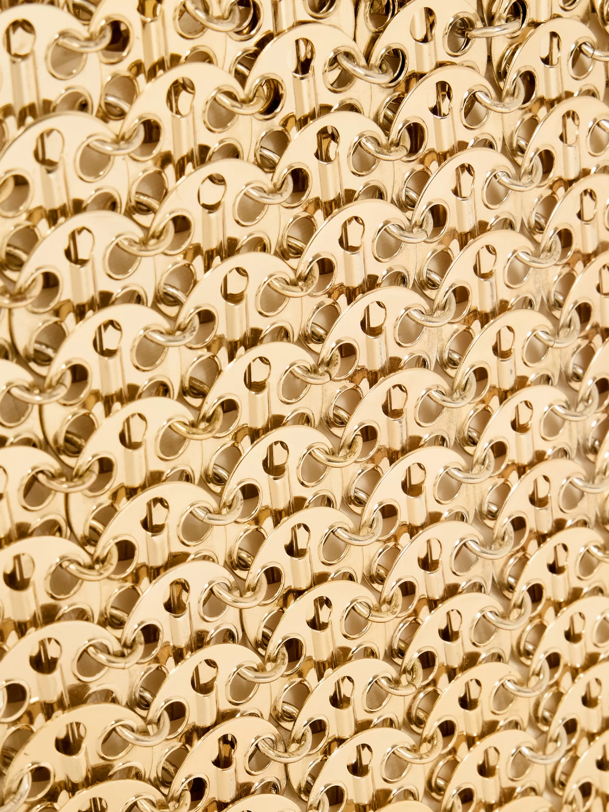 sac_iconique__or_clair_5-1.webp Rabanne Sélection De Soirée | Sacs De Soirée^Sac iconique 1969 or clair